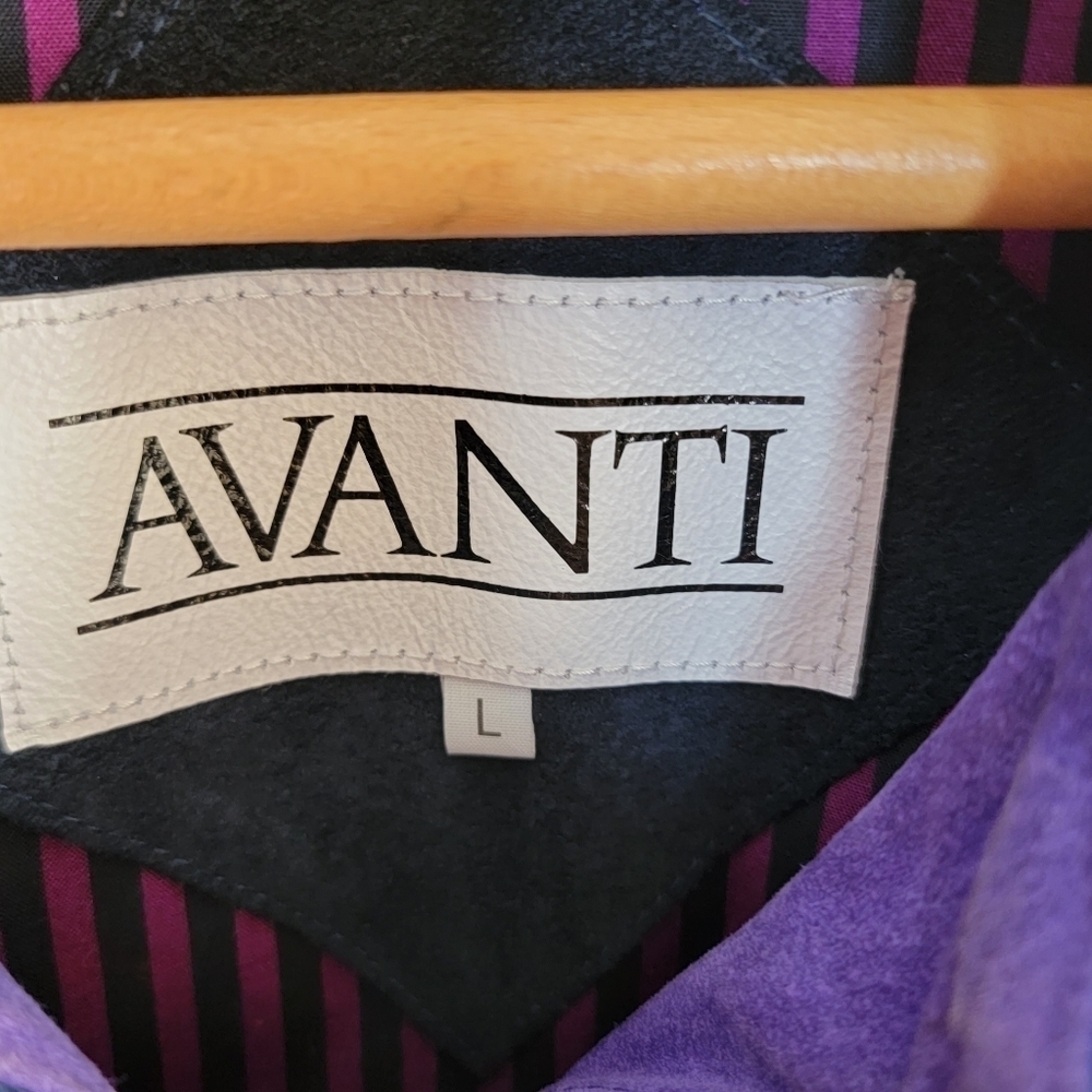 Avanti Colorblock Suede Jacket Size Large - Picture 7 of 10